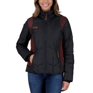 NWT Obermeyer Janis Black Retro Down Jacket Sz XS